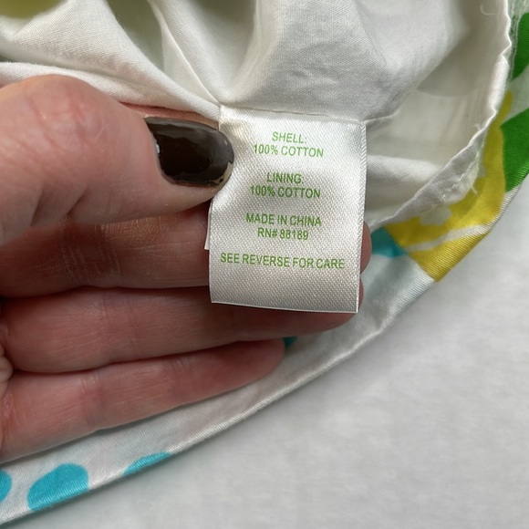 Lilly Pulitzer Resort White One Shoulder Dress Chiquita Bonita Size 4 - Picture 5 of 9